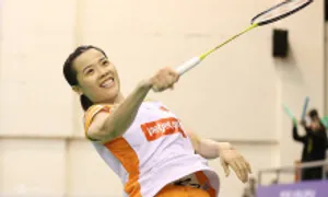 Thuỳ Linh vào tứ kết giải Đức mở rộng Thuỳ Linh vào tứ kết giải Đức mở rộng