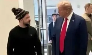 Con trai ông Trump chia sẻ ảnh chế của bố và Tổng thống Ukraine Con trai ông Trump chia sẻ ảnh chế của bố và Tổng thống Ukraine