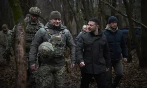 Ông Zelensky thăm khẩu đội HIMARS tại Zaporizhzhia